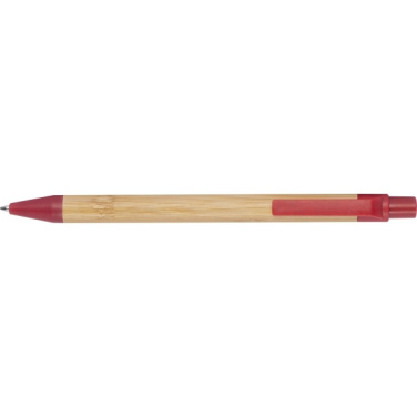 Logotrade promotional giveaways photo of: Wheatstraw and bamboo ballpen HALLE